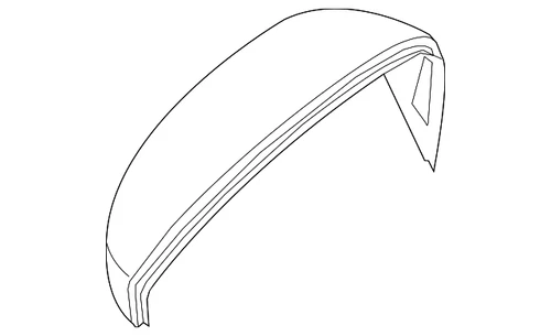 Genuine Volkswagen Mirror Cover 2GJ-857-538-9B9