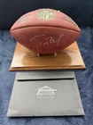 Tom Brady Autographed Wilson Official NFL Football w/ COA Full Size Display