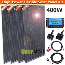 400W Watt Mono Solar Panel 12V Caravan RV Off Gird Battery Charging Power Boat
