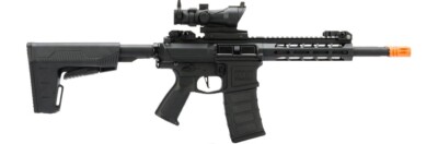 Classic Army Dt4 Double-barrel M4 Airsoft Rifle Toy Black for sale