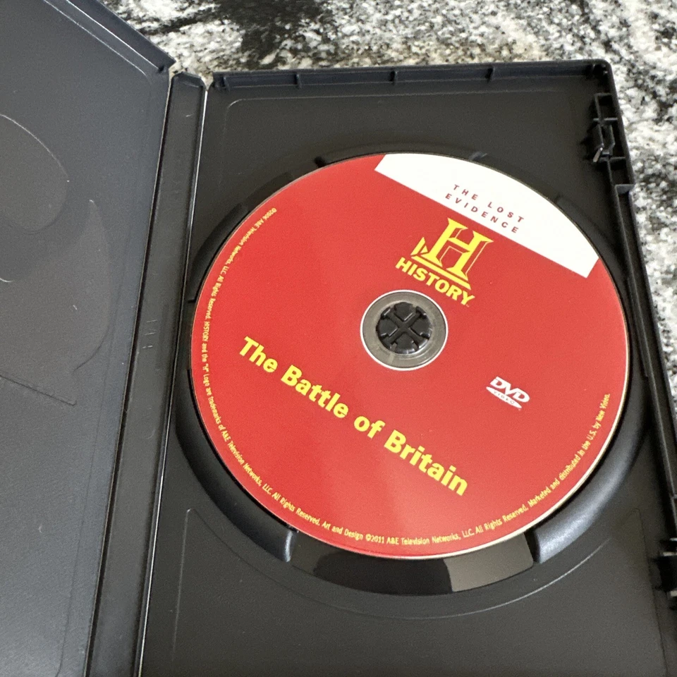 THE BATTLE OF BRITAIN WWII Spitfire RAF Luftwaffe Fighter History Channel LN DVD Foto 3 de 4