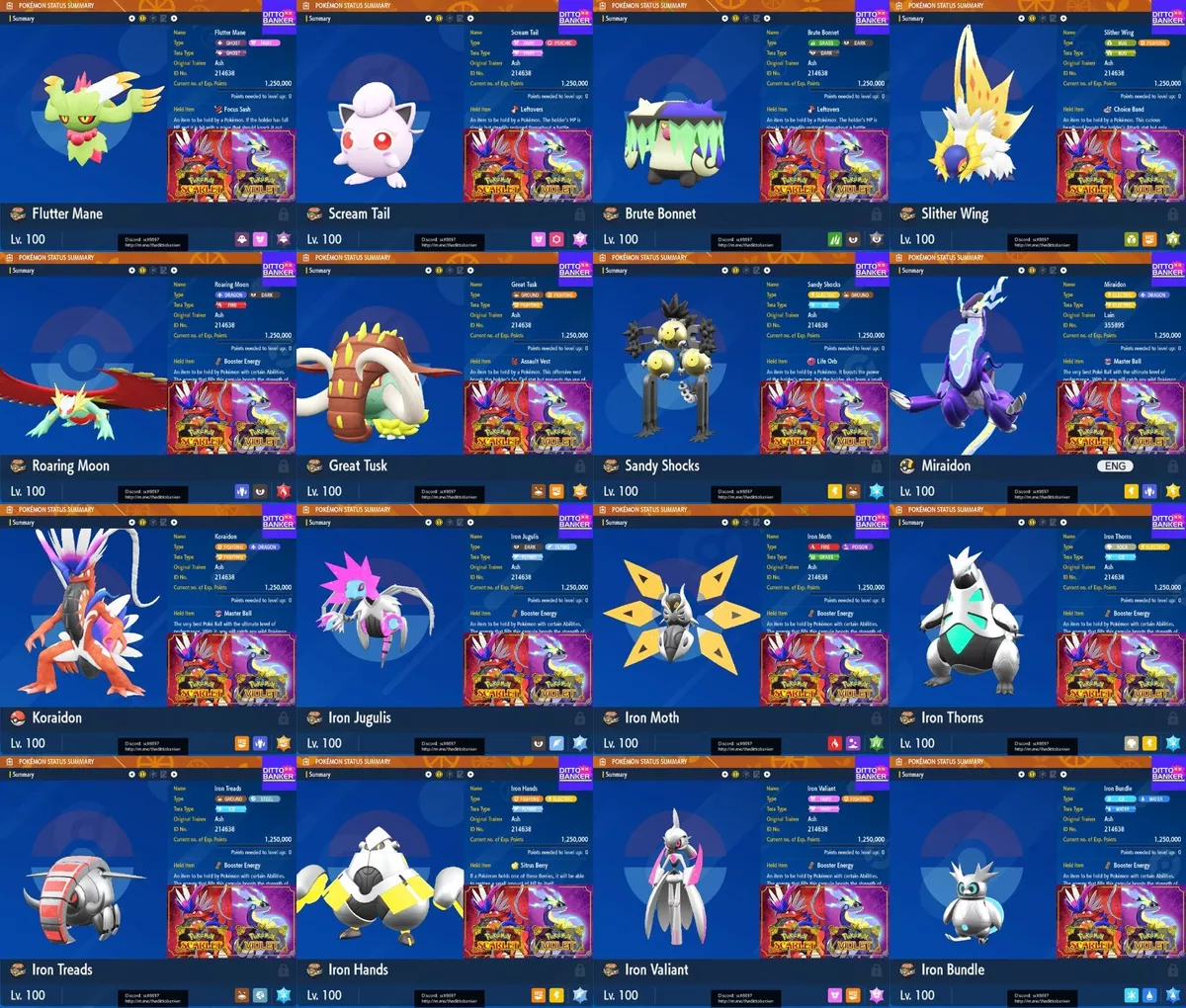 Shiny/Non-shiny Eevee 6IV - Pokémon Scarlet/Violet (100% Legal)