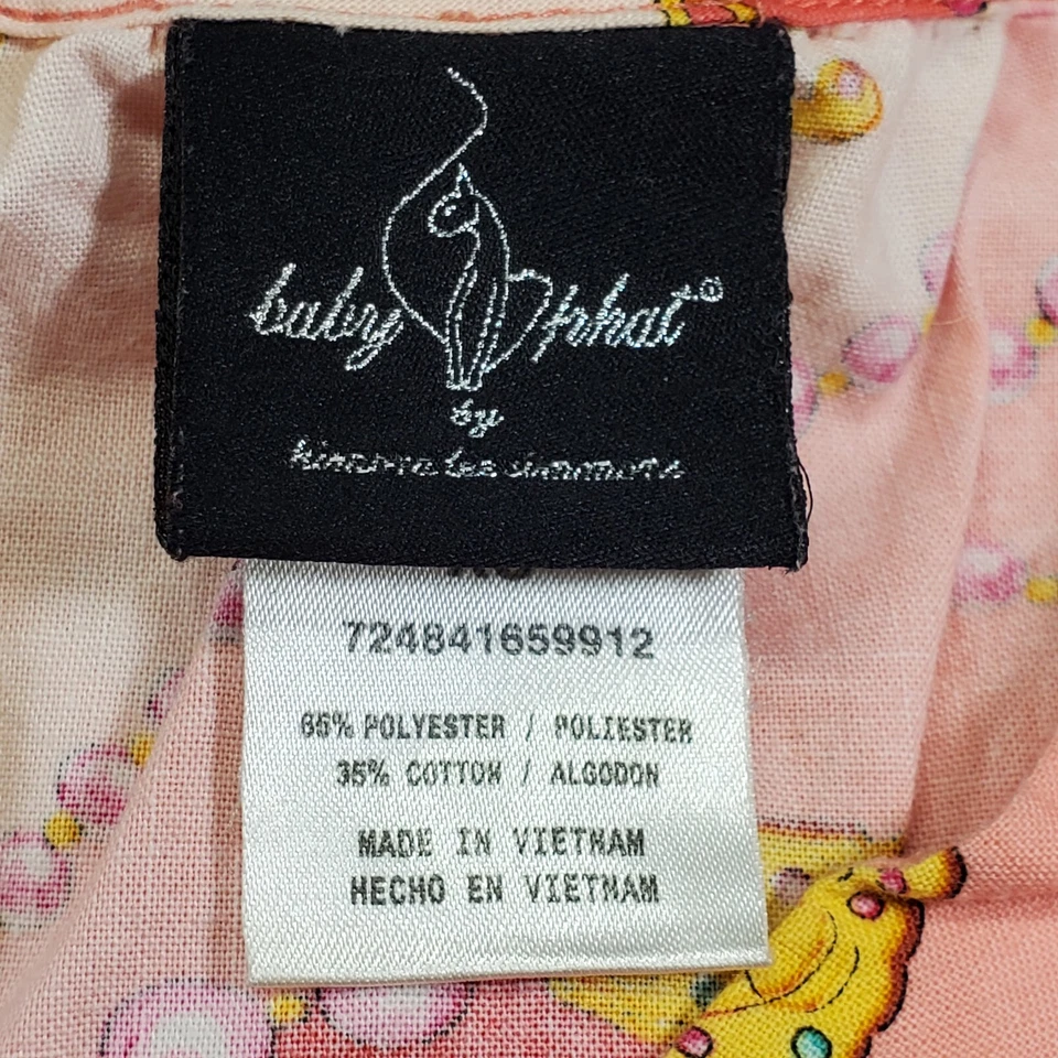 Baby Phat Nurse Uniform Womens SZ XS Top & Pant Scrubs Coral / Pink Medical - Image 4 of 4