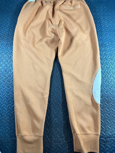 Nike Sportswear Tech Fleece Swoosh Pants DH1023-808 Hot Curry Pearl White Sz. L - Picture 3 of 6