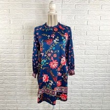 Loft Lightweight Multicolored Floral Dress Petite Size SP