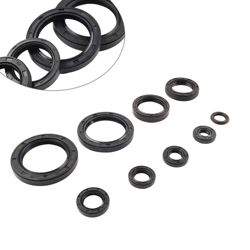 Complete Engine Oil Seal Kit Set 9pcs For Honda CRF250R 2010-2017