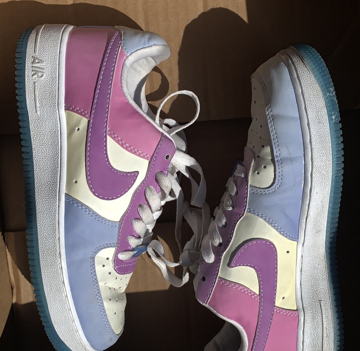 Size 7 Nike Air Force 1 Low LX UV Reactive W Color Changing Size 7 Nike Air Force 1 Low LX UV Reactive W Color Changing