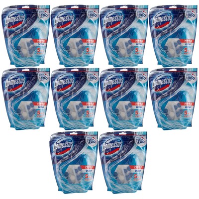 Domestos WC Stein OCEAN 5er Beutel 50x 55g WC Einhänger Toiletten Duft&Reinigung