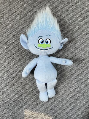 Dreamworks Guy Diamond Teddies hellblau-rosa Trolle Mohn