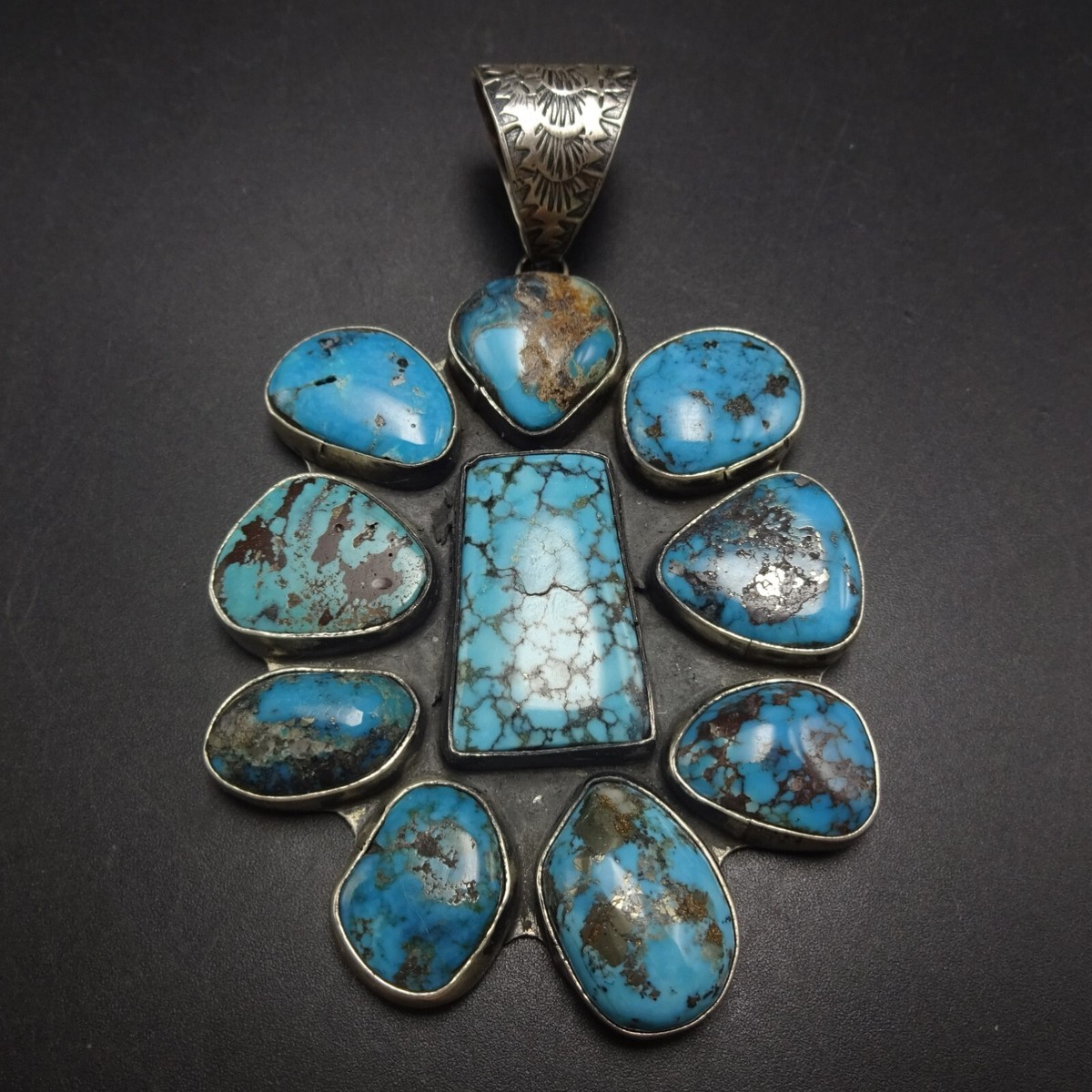 The Best Federico Jimenez Turquoise Sterling Silver Drop Necklace The Best Federico Jimenez Turquoise Sterling Silver Drop Necklace