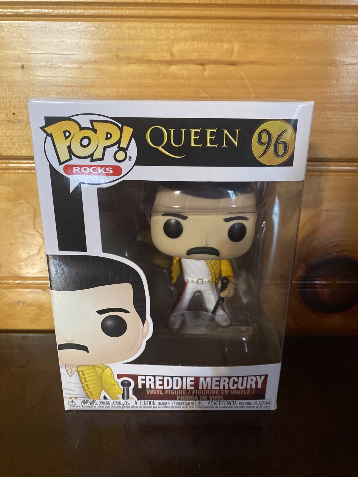 Funko Pop Rocks: Queen Freddie Mercury Wembley Action Figure
