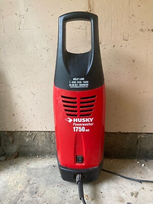 #ad 🔥HUSKY 1750 Electric Pressure Washer ✅All Attachments included ✅Ready for Use $59.95