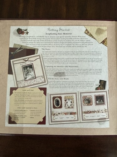 NEW 12 X 12 New Seasons Scrapbook Album Paper Vellum Stickers Letters BordersEtc - Picture 4 of 17