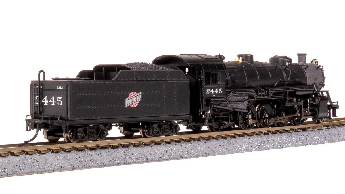 BLI 7854 N Scale USRA 2-8-2 Mikado Steam Locomotive Chicago