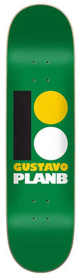 Plan B Skateboard Deck Original Gustavo 7,75''