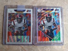 2021 PRO SET METAL 1989 XRC JAYCEE HORN ROOKIE LOT IVORY WAVES AUTO /4 & /15