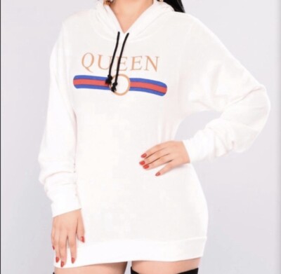 Fashion Nova Queen Hoodie XS | eBay