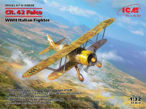 (ICM32020) - ICM 1:32 - CR. 42 Falco, WWII Italian Fighter - Picture 1 of 1