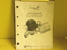 1970 DELCO Windshield Wiper Washer Motor SERVICE MANUAL CATALOG 18PG APPLIANCE