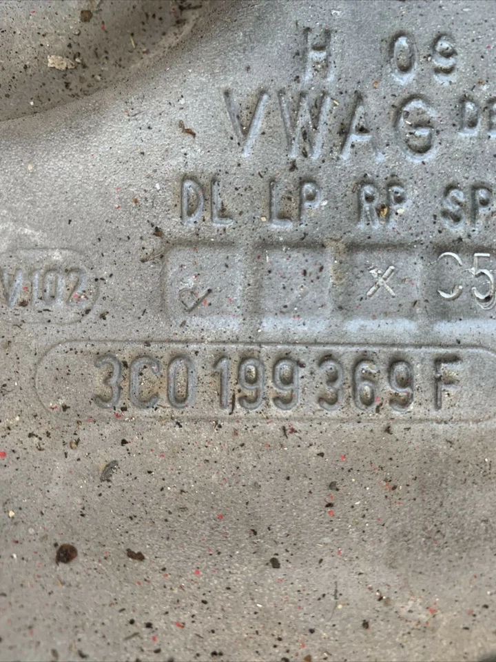 2008-2009 Audi TT Front Undercarriage Crossmember Cradle Subframe 3C0199369F - Image 3 of 4