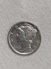 1917 Mercury Silver Dime 90% USA Silver coin High AU almost uncirculated