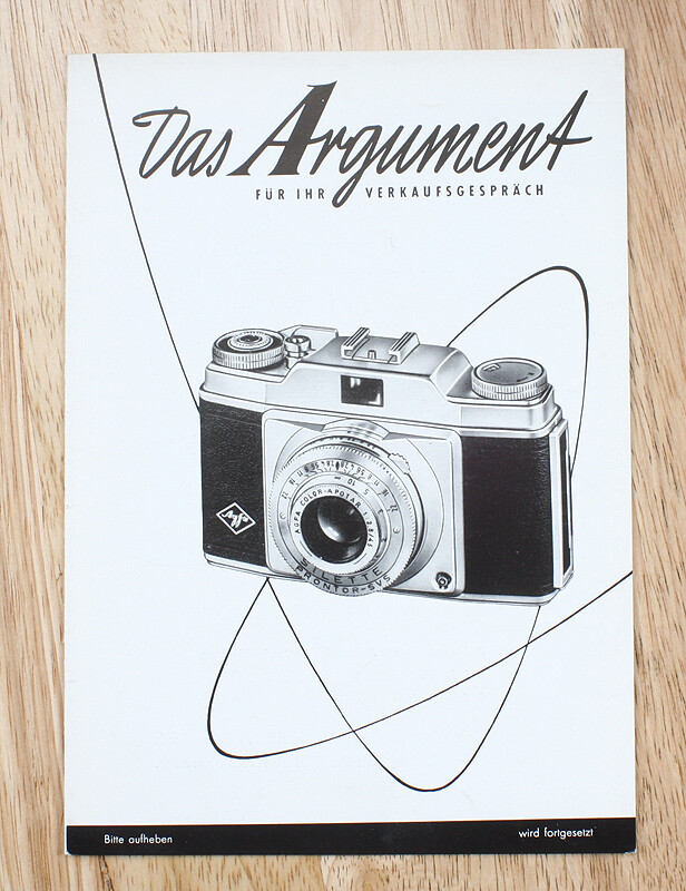 S AGFA SILETTE SALES BROCHURE IN GERMAN/cks/194440 | eBay
