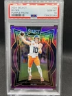 2024 PANINI SELECT PURPLE PRIZM #30 BO NIX ROOKIE RC 51/75 PSA 10