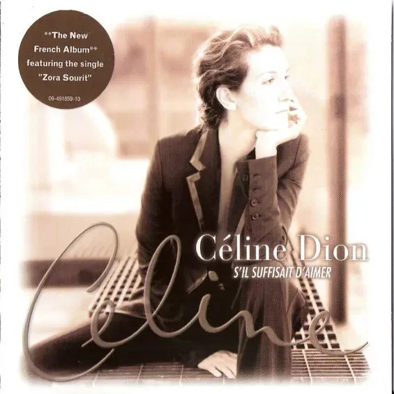 CD Céline Dion S'il Suffisait D'aimer Columbia 1998 Pop Rock