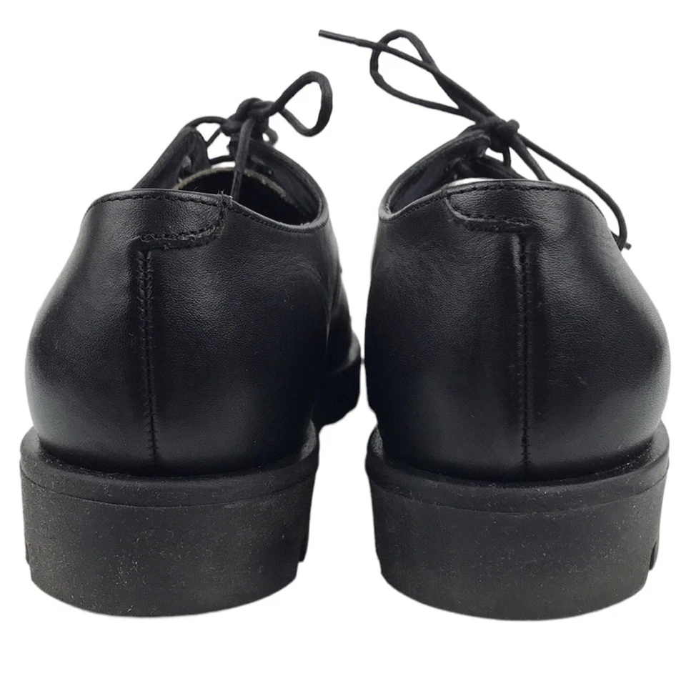 Oxford con suela con cordones Azaleia negro plateado metálico hecho en Brasil talla 7 Foto 4 de 4