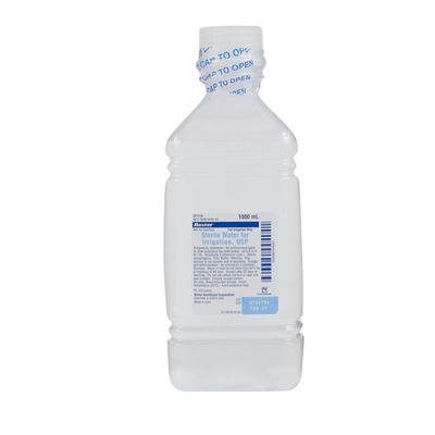 #ad Baxter Healthcare 2F7114 Sterile Water for Irrigation 1000mL $18.00