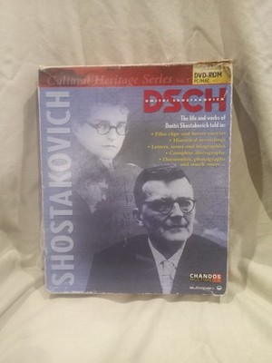 Dmitri Shostakovich The Life Works Recordings Historical Letters Photos Dvd Rom 