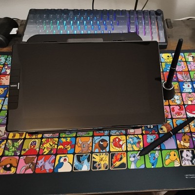 VEIKK V1200 11.6  Drawing Monitor with 2 Pens & Stand NO CABLES