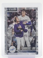 SHOHEI OHTANI/YAMAMOTO 2025 TOPPS DODGERS DUO DIAMANTE FOIL JAPAN'S FINEST Q5677