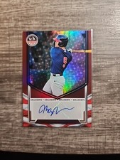 2025 Panini Stars and Stripes Red 61/99 Max Belyeu #NTS-MB Auto