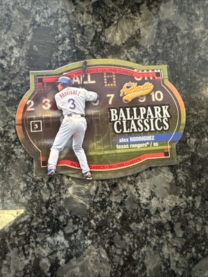 2003 Fleer Authentix Alex Rodriguez Ballpark Classics Die Cut | eBay