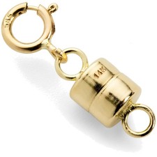 Yellow Gold Magnetic Clasp 14K Necklace Bracelet Closure