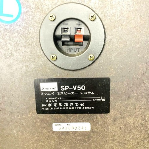 SANSUI SP-V50 bookshelf speakers - Picture 12 of 15