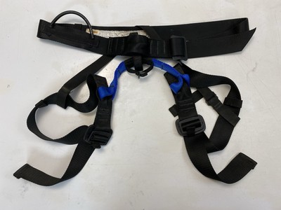 Blue Water Rock Wall Climbing Harness (One Size Fits Most)