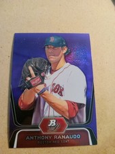 2012 Bowman Platinum Purple Anthony Ranaudo BPP93