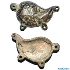 (33075) Semirech'e, Turgesh period, bronze pendant in the shape of a fish.