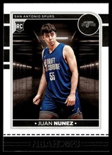 2024-25 Hoops Juan Nunez Rookie San Antonio Spurs #266