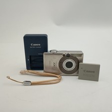 Canon IXY DIGITAL 55 Silver Compact Digital Camera Tested Working Japan