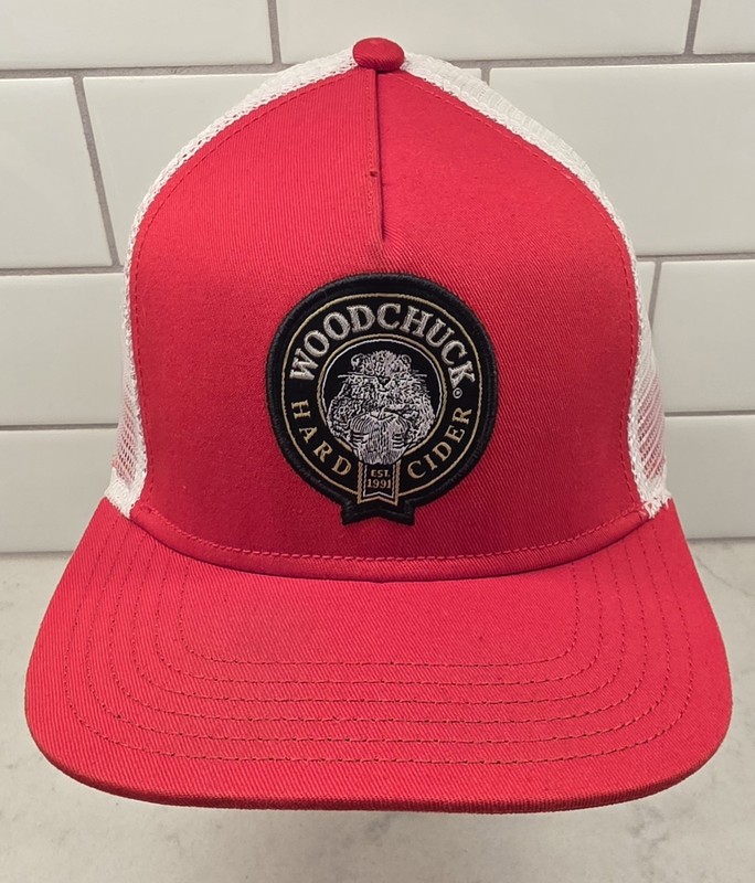 WOODCHUCK Hard Cider Adjustable Truckers Cap Vermonts Finest NEW