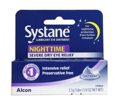 Systane Nighttime Lubricant Eye Ointment 3.5g Tube