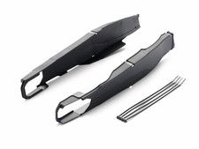 Genuine KTM Swing Arm Protection Kit, Black, 7720499410030
