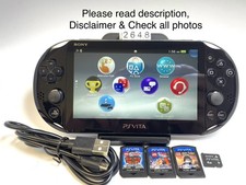 Sony PS Vita PCH- 2001 Handheld Console W/ 3 LEGO Games In Very Good Condition image