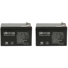 UPG UB12120MP257-12V 12Ah Scooter Battery Replaces ToPin TP12-12 MK ES12-12 - 2 