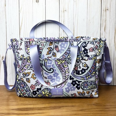 Vera Bradley Maddalena Paisley Everything Organizer Bag Tote Hanging Stroller