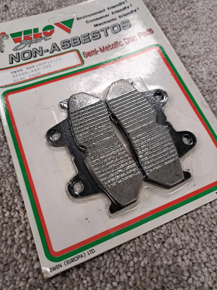 FA69/3 BREMSBELÄGE HONDA CBR 600 CBX VT VFR 750 VF 1000 1100 GL 1200 1500 GDP123 - Bild 3 von 4