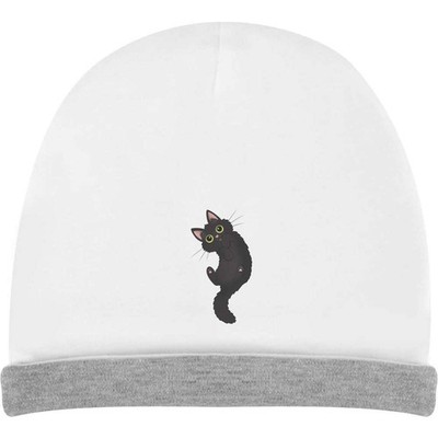 Slouch-Hut ''Rollende schwarze Katze'' für Kinder (KH00032678)